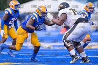 UNHFootball_vs_BowieState_20210918_CS3_5608.jpg 09/18/2021 - New Haven Football vs Bowie State #24,Clarus Studios,DII,Football,NCAA Chargers,NE10,New England,New Haven,New Haven Chargers,Northeast10,UNH,University of New Haven,