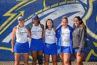 NewHavenWTen_SeniorDay_20211015_CS2_8648.jpg 10/15/2021 - New Haven Women's Tennis vs Saint Michaels - Senior Day 