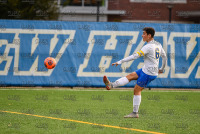 UNHMSoc_vs_Assumption_20211027_CS1_0760.jpg 10/27/2021 - New Haven Men's Soccer vs Assumption Assumption,Clarus Studios,DII,Mens Soccer,NCAA Chargers,NE10,New England,New Haven,New Haven Chargers,Northeast10,Soccer,UNH,University of New Haven,