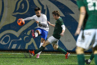 UNHMensSoccer_vs_LeMoyne_20211030_CS1_5055.jpg 10/30/2021 - New Haven Men's Soccer vs vs LeMoyne - Senior Day Clarus Studios,DII,LeMoyne,Mens Soccer,NCAA Chargers,NE10,New England,New Haven,New Haven Chargers,Northeast10,Senior Day,Soccer,UNH,University of New Haven,