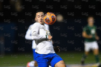 UNHMensSoccer_vs_LeMoyne_20211030_CS1_5109.jpg 10/30/2021 - New Haven Men's Soccer vs vs LeMoyne - Senior Day Clarus Studios,DII,LeMoyne,Mens Soccer,NCAA Chargers,NE10,New England,New Haven,New Haven Chargers,Northeast10,Senior Day,Soccer,UNH,University of New Haven,