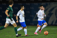 UNHMensSoccer_vs_LeMoyne_20211030_CS1_4987.jpg 10/30/2021 - New Haven Men's Soccer vs vs LeMoyne - Senior Day Clarus Studios,DII,LeMoyne,Mens Soccer,NCAA Chargers,NE10,New England,New Haven,New Haven Chargers,Northeast10,Senior Day,Soccer,UNH,University of New Haven,