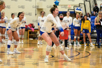 UNHVBall_vs_Bentley_20211113_CS1_7701.jpg 11/13/2021 - New Haven Volleyball vs Bentley - Senior Day Bentley,Charger Gymnasium,Chargers,Clarus Studios,Connecticut,Falcons,New England,New Haven,Northeast 10,Volleyball,West Haven,Womens Volleyball,