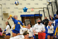 UNHVBall_vs_Bentley_20211113_CS1_7745.jpg 11/13/2021 - New Haven Volleyball vs Bentley - Senior Day Bentley,Charger Gymnasium,Chargers,Clarus Studios,Connecticut,Falcons,New England,New Haven,Northeast 10,Volleyball,West Haven,Womens Volleyball,