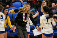 UNHVBall_vs_Bentley_20211113_CS1_7750.jpg 11/13/2021 - New Haven Volleyball vs Bentley - Senior Day Bentley,Charger Gymnasium,Chargers,Clarus Studios,Connecticut,Falcons,New England,New Haven,Northeast 10,Volleyball,West Haven,Womens Volleyball,