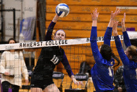 AmherstVBall_vs_Hamilton_20211029_CS1_2745.jpg 10/29/2021 - Amherst Volleyball Senior Day Amherst Athletics,Clarus Studios,DIII,NCAA,NESCAC,New England,Volleyball,