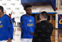 UNewHavenMBB_vs_ChestnutHill20211219_CS1_0106.jpg 12/19/2021 - New Haven Mens Basketball vs Chestnut Hill Chestnut Hill,Clarus Studios,DII,Griffins,NCAA Chargers,NE10,New England,New Haven,New Haven Chargers,Northeast10,UNH,University of New Haven,