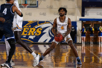 UNHMBB_vs_SCSU_20220216_CS1_3673.jpg 02/16/2022 - New Haven Mens Basketball vs SCSU Clarus Studios,DII,Mens basketball,Mens bball,NCAA Chargers,NE10,New England,New Haven,New Haven Chargers,Northeast10,Owls,SCSU,UNH,University of New Haven,basketball,bball,
