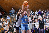 Amherst_vs_Tufts_NCAADIII3rdRound_20220311_CM4_9679.jpg 03/11/2022 - Amherst vs Tufts Womens Basketball - NCAA DIII Third Round Amherst,Amherst Mammoths,Clarus Studios,DIII,Jumbos,LeFrak Gymnasium,Massachusetts,NESCAC,New England,Tufts,Tufts Jumbos,