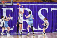 Amherst_vs_Tufts_NCAADIII3rdRound_20220311_CM4_9614.jpg 03/11/2022 - Amherst vs Tufts Womens Basketball - NCAA DIII Third Round Amherst,Amherst Mammoths,Clarus Studios,DIII,Jumbos,LeFrak Gymnasium,Massachusetts,NESCAC,New England,Tufts,Tufts Jumbos,