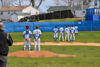 UNH_vs_Assumption_20220405_CM3_4538.jpg 04/05/2022 - New Haven Baseball vs Assumption Assumption,Clarus Studios,DII,NCAA Chargers,NE10,New England,New Haven,New Haven Chargers,Northeast10,UNH,University of New Haven,baseball,