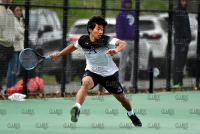 tennis_orazzi_1142.jpg 04/10/2022 - Amherst Mens Tennis Senior Day sports photographer,Â©Mike Orazzi,
