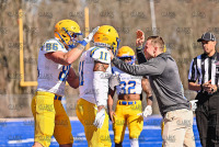 NewHaven_SpringFootball_20220423_CM3_7135.jpg 04/23/2022 - New Haven Football - Spring Game and Ring Ceremony Clarus Studios,DII,NCAA Chargers,NE10,New England,New Haven,New Haven Chargers,Northeast10,Spring Football,UNH,University of New Haven,