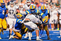 UNewHavenFootball_vs_SCSU_20220910_CM4_7667.jpg 09/10/2022 - New Haven Football vs SCSU Charge On,Chargers,Clarus Multimedia,Clarus Studios,D2,DII,Get Charged Up,NCAA,NE10,New England,New Haven,New Haven Chargers,Northeast 10,
