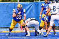 UNewHavenFootball_vs_SCSU_20220910_CS1_2614.jpg 09/10/2022 - New Haven Football vs SCSU Charge On,Chargers,Clarus Multimedia,Clarus Studios,D2,DII,Get Charged Up,NCAA,NE10,New England,New Haven,New Haven Chargers,Northeast 10,