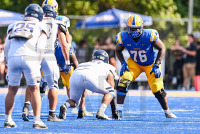 UNewHavenFootball_vs_SCSU_20220910_CM4_7491.jpg 09/10/2022 - New Haven Football vs SCSU Charge On,Chargers,Clarus Multimedia,Clarus Studios,D2,DII,Get Charged Up,NCAA,NE10,New England,New Haven,New Haven Chargers,Northeast 10,