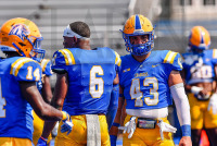 UNewHavenFootball_vs_SCSU_20220910_CS1_2564.jpg 09/10/2022 - New Haven Football vs SCSU Charge On,Chargers,Clarus Multimedia,Clarus Studios,D2,DII,Get Charged Up,NCAA,NE10,New England,New Haven,New Haven Chargers,Northeast 10,