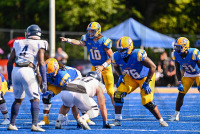 UNewHavenFootball_vs_SCSU_20220910_CM4_7582.jpg 09/10/2022 - New Haven Football vs SCSU Charge On,Chargers,Clarus Multimedia,Clarus Studios,D2,DII,Get Charged Up,NCAA,NE10,New England,New Haven,New Haven Chargers,Northeast 10,