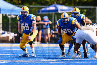 UNewHavenFootball_vs_SCSU_20220910_CM4_7487.jpg 09/10/2022 - New Haven Football vs SCSU Charge On,Chargers,Clarus Multimedia,Clarus Studios,D2,DII,Get Charged Up,NCAA,NE10,New England,New Haven,New Haven Chargers,Northeast 10,