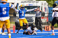 NewHavenFBall_vs_AIC_20220917_CM4_2995.jpg 09/17/2022 - New Haven Football vs AIC AIC,Charge On,Chargers,Clarus Multimedia,Clarus Studios,D2,DII,Get Charged Up,NCAA,NE10,New England,New Haven,New Haven Chargers,Northeast 10,