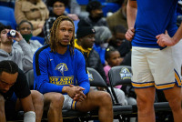 NewHavenMBB_vs_AIC_20230224_CM0_5178.jpg 02/24/2023 - New Haven Mens Basketball vs AIC - NE10 First Round AIC,American International,Charge On,Chargers,Clarus Multimedia,Clarus Studios,D2,DII,Get Charged Up,NCAA,NE10,New England,New Haven,New Haven Chargers,Northeast 10,Yellowjackets,