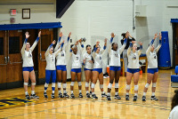 UNH-WVBall_vs_StRose_20230926_CM4_6872.jpg 09/26/2023 - New Haven Volleyball vs Saint Rose Charge On,Chargers,Clarus Multimedia,Clarus Studios,D2,DII,Get Charged Up,Golden Knights,NCAA,NE10,New England,New Haven,New Haven Chargers,Northeast 10,Saint Rose,