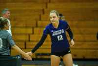 Bridgeport-WVBall_vs_Post_20230927_CM0_2246.jpg 09/27/2023 - Bridgeport Volleyball vs Post Bridgeport,Clarus Multimedia,Clarus Studios,D2,DII,Eagles,Golden Knights,NCAA,New England,Post,Volleyball,