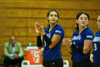 Bridgeport-WVBall_vs_Post_20230927_CM0_2298.jpg 09/27/2023 - Bridgeport Volleyball vs Post Bridgeport,Clarus Multimedia,Clarus Studios,D2,DII,Eagles,Golden Knights,NCAA,New England,Post,Volleyball,