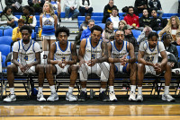 NewHavenMBB_vs_Pace_20231121_CM0_0978.jpg 11/21/2023 - New Haven Mens Basketball vs Pace Charge On,Chargers,Clarus Multimedia,Clarus Studios,D2,DII,Get Charged Up,NCAA,NE10,New England,New Haven,New Haven Chargers,Northeast 10,Pace,Setters,