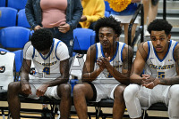 NewHavenMBB_vs_Pace_20231121_CM0_0984.jpg 11/21/2023 - New Haven Mens Basketball vs Pace Charge On,Chargers,Clarus Multimedia,Clarus Studios,D2,DII,Get Charged Up,NCAA,NE10,New England,New Haven,New Haven Chargers,Northeast 10,Pace,Setters,