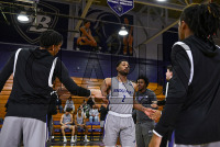 DSC_4880_Dan_saunders.jpg 01/20/2024 - Bridgeport Mens Basketball vs Goldey Beacom 
