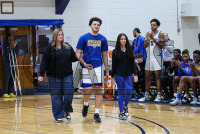 MBB_AIC_and_New_Haven_20240217_0011.jpg 02/17/2024 - New Haven Mens Basketball vs AIC - Senior Day AIC,College Basketball,NCAA Basketball,New Haven,Northeast-10 Conference,