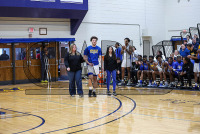 MBB_AIC_and_New_Haven_20240217_0013.jpg 02/17/2024 - New Haven Mens Basketball vs AIC - Senior Day AIC,College Basketball,NCAA Basketball,New Haven,Northeast-10 Conference,