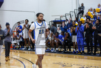 MBB_AIC_and_New_Haven_20240217_0002.jpg 02/17/2024 - New Haven Mens Basketball vs AIC - Senior Day AIC,College Basketball,NCAA Basketball,New Haven,Northeast-10 Conference,