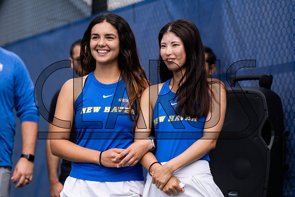 10/04/2024 - New Haven Womens Tennis vs Bentley - Senior Day