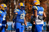 UNHFB_vs_Post_20241102_CM0_6791.jpg 11/02/2024 - New Haven Football vs Post Charge On,Chargers,Clarus Multimedia,Clarus Studios,D2,DII,Get Charged Up,NCAA,NE10,New England,New Haven,New Haven Chargers,Northeast 10,