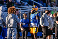 UNHFB_vs_Pace_20241116_CM9_8074.jpg 11/16/2024 - New Haven Football Senior Day vs Pace Charge On,Chargers,Clarus Multimedia,Clarus Studios,D2,DII,Get Charged Up,NCAA,NE10,New England,New Haven,New Haven Chargers,Northeast 10,Pace,Setters,
