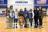 UNHVB_vs_Assumption_20241116_CM0_1504.jpg 11/16/2024 - New Haven Volleyball - Senior Day Assumption,Charge On,Chargers,Clarus Multimedia,Clarus Studios,D2,DII,Get Charged Up,Greyhounds,NCAA,NE10,New England,New Haven,New Haven Chargers,Northeast 10,